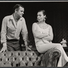 Gig Young and Rita Gam in the stage production There's a Girl in My Soup 
