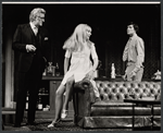 Jon Pertwee, Barbara Ferris and Gig Young in the stage production There's a Girl in My Soup