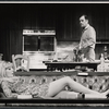 Barbara Ferris and Gig Young in the stage production There's a Girl in My Soup