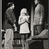 Gawn Grainger, Barbara Ferris and Gig Young in the stage production There's a Girl in My Soup