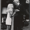 Barbara Ferris and Jon Pertwee in the stage production There's a Girl in My Soup 