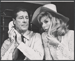 Don Ameche and Betsy Von Furstenberg in the touring stage production There's a Girl in My Soup