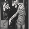 Donald Ewer, Don Ameche and Betsy Von Furstenberg in the tour of the stage production There's a Girl in My Soup