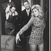 Donald Ewer, Don Ameche and Betsy Von Furstenberg in the touring stage production There's a Girl in My Soup