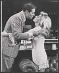 Don Ameche and Betsy Von Furstenberg in the touring stage production There's a Girl in My Soup