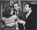Tania Elg, Elliott Reid and Don Ameche in the touring stage production There's a Girl in My Soup