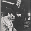 Michael Zaslow and Don Ameche in the touring stage production There's a Girl in My Soup