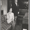 Betsy Von Furstenberg and Don Ameche in the touring stage production There's a Girl in My Soup