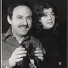 David Spielberg and unidentified during production of the stage play Thieves