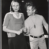 Valerie Harper and Irwin Corey in the Boston tryout of the stage production Thieves
