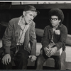 William Hickey and Haywood Nelson in the stage production Thieves