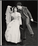 Caroline Kava and Raul Julia in the 1976 Broadway production of The Threepenny Opera