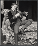 Raul Julia in the 1976 Broadway production of The Threepenny Opera