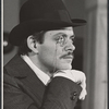 Raul Julia in the 1976 Broadway production of The Threepenny Opera