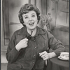 Peggy Cass in the stage production A Thurber Carnival