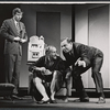 Peter Turgeon, Tom Ewell and unidentified in the stage production A Thurber Carnival