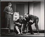 Peter Turgeon, Tom Ewell and unidentified in the stage production A Thurber Carnival