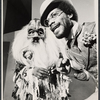 Albert Laveau and Leon Morenzie in the stage production Ti-Jean and His Brothers
