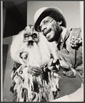 Albert Laveau and Leon Morenzie in the stage production Ti-Jean and His Brothers