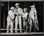 Hamilton Parris, Leon Morenzie, Deborah Allen and Diane Bivens in the stage production Ti-Jean and His Brothers