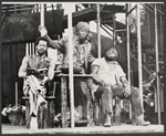 Leon Morenzie, Madge Sinclair and Clebert Ford in the stage production Ti-Jean and His Brothers