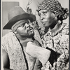 Clebert Ford and Madge Sinclair in the stage production Ti-Jean and His Brothers