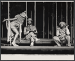 Diane Bivens, Leon Morenzie and Hamilton Parris in the stage production Ti-Jean and His Brothers