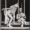 Diane Bivens and Leon Morenzie in the stage production Ti-Jean and His Brothers