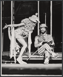 Diane Bivens and Leon Morenzie in the stage production Ti-Jean and His Brothers