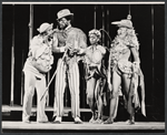 Hamilton Parris, Leon Morenzie, Deborah Allen and Diane Bivens in the stage production Ti-Jean and His Brothers