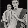 Rex Everhart and Frederic Warriner in the 1965 American Shakespeare Festival production of Coriolanus