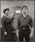 Claudia McNeil and Alvin Ailey in the stage production Tiger, Tiger Burning Bright