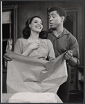 Ellen Holly and Alvin Ailey in the stage production Tiger, Tiger Burning Bright