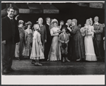 Ivor Emmanuel, David O'Brien, Shani Wallis, Frank Griso, Laurence Naismith, Tessie O'Shea, Elizabeth Hubbard and Brian Avery in the stage production A Time for