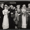 David O'Brien, Shani Wallis, Laurence Naismith, Frank Griso, Tessie O'Shea, Elizabeth Hubbard and Brian Avery in the stage production A Time for Singing