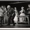 Frank Griso, Laurence Naismith, Elizabeth Hubbard, Tessie O'Shea and Brian Avery in the stage production A Time for Singing