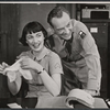 Allyn Ann McLerie and Arthur Kennedy in the stage production Time Limit!