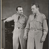 Richard Kiley and Arthur Kennedy in the stage production Time Limit!