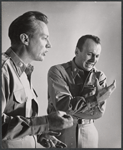 Arthur Kennedy and Richard Kiley in the stage production Time Limit!