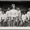 Howard Hartman, Patti Karr, Jimmy Randolph and unidentified others in the stage production To Broadway with Love