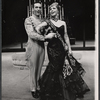 Patti Karr [right] and unidentified [left] in the stage production To Broadway with Love