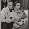 Lorne Greene, Neva Patterson and Billy Quinn in the stage production Speaking of Murder