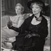 Brenda de Banzie and Estelle Winwood in the stage production Speaking of Murder