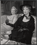Brenda de Banzie and Estelle Winwood in the stage production Speaking of Murder