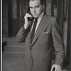 Lorne Greene in the stage production Speaking of Murder