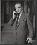 Lorne Greene in the stage production Speaking of Murder