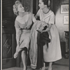 Brenda de Banzie and Neva Patterson in the stage production Speaking of Murder
