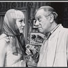 Penelope Windust and Melvyn Douglas in the stage production Spofford