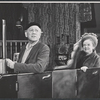 Melvyn Douglas and Pert Kelton in the stage production Spofford