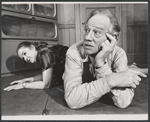 Pert Kelton and Melvyn Douglas in the stage production Spofford
